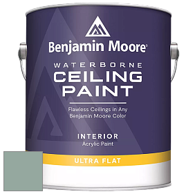 Benjamin Moore 508 Waterborne Ceiling Paint краска для потолков цвет 704 Del Mar Blue