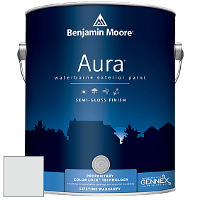 Benjamin Moore Aura 632 Waterborne Exterior Semi-Gloss Finish краска цвет 874 Fanfare