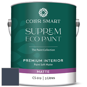 COLOR SMART CS 619 SUPREM ECO PAINT матовая краска цвет 2061-10 Deep Royal