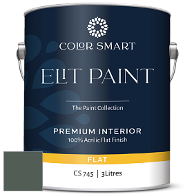COLOR SMART CS 745 ELIT PAINT глубокоматовая моющаяся краска цвет 707 Calico Blue