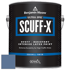 Benjamin Moore 485 Ultra Spec SCUFF-X Interior Eggshell Finish краска цвет 825 Blue Nova