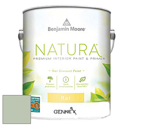 Benjamin Moore 514 Natura Interior Semi-Gloss Finish краска цвет 443 Desert Green