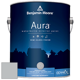 Benjamin Moore Aura 632 Waterborne Exterior Semi-Gloss Finish краска цвет AF-695 