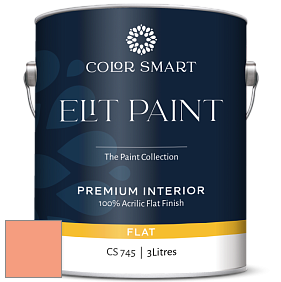 COLOR SMART CS 745 ELIT PAINT глубокоматовая моющаяся краска цвет 2014-40 Peachy Keen