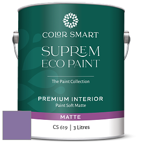 COLOR SMART CS 619 SUPREM ECO PAINT матовая краска цвет RAL 4011 