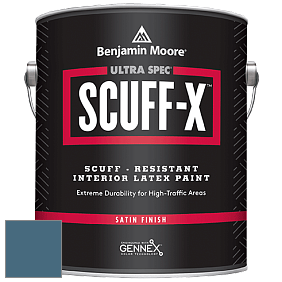 Benjamin Moore 486 Ultra Spec SCUFF-X Interior Satin Finish краска цвет AF-530 
