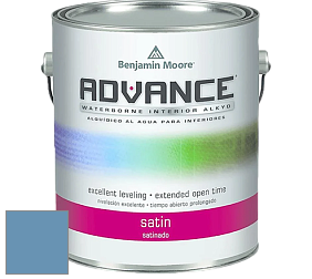 Benjamin Moore 792 Advance Interior Paint-Satin эмаль цвет 810 Blue Dragon