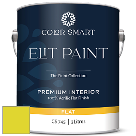 COLOR SMART CS 745 ELIT PAINT глубокоматовая моющаяся краска цвет NCS S 0570-G70Y 