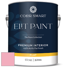 COLOR SMART CS 745 ELIT PAINT глубокоматовая моющаяся краска цвет 2002-50 Tickled Pink