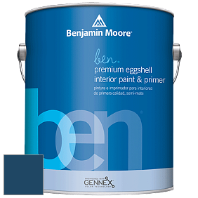 Benjamin Moore Ben W626 Premium Interior Latex Eggshell краска цвет RAL 5001 