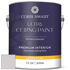 COLOR SMART CS 758 ULTRA CEILING PAINT ультраматовая краска цвет NCS S 1505-R30B 
