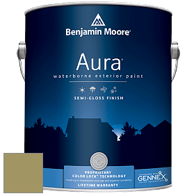 Benjamin Moore Aura 632 Waterborne Exterior Semi-Gloss Finish краска цвет 531 Ponderosa Pine