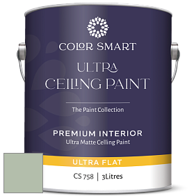 COLOR SMART CS 758 ULTRA CEILING PAINT ультраматовая краска цвет 451 Pine Forest