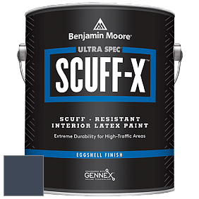 Benjamin Moore 485 Ultra Spec SCUFF-X Interior Eggshell Finish краска цвет 2061-10 Deep Royal