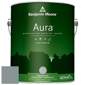 Benjamin Moore Aura 629 Waterborne Exterior Flat Finish краска цвет HC-162 BM HC-162