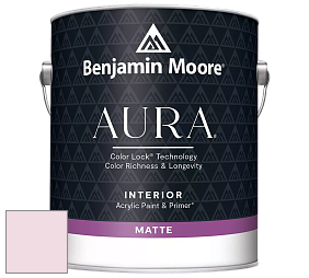 Benjamin Moore Aura 522 Interior Paint - Matte краска цвет 2080-70 Aztec Lily