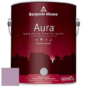 Benjamin Moore Aura 631 Waterborne Exterior Satin Finish краска цвет 1377 Caribbean Sunset