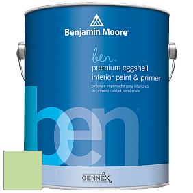 Benjamin Moore Ben W626 Premium Interior Latex Eggshell краска цвет 556 Sounds of Nature