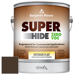 Benjamin Moore 355 Super Hide Zero Voc Interior Flat краска цвет RAL 8014 