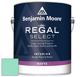 Benjamin Moore 548 IRegal Select Interior Paint - Matte краска цвет 2039-50 Mermaid Green