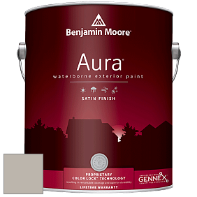 Benjamin Moore Aura 631 Waterborne Exterior Satin Finish краска цвет AF-685 