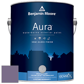 Benjamin Moore Aura 632 Waterborne Exterior Semi-Gloss Finish краска цвет 1385 Cupid's Dart