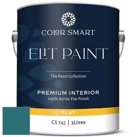 COLOR SMART CS 745 ELIT PAINT глубокоматовая моющаяся краска цвет 756 Varsity Blues