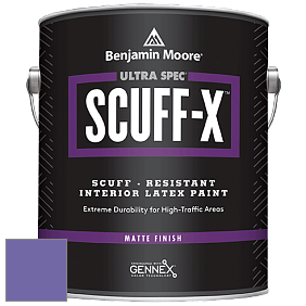 Benjamin Moore 484 Ultra Spec SCUFF-X Interior Matte Finish краска цвет NCS S 3050-R60B 
