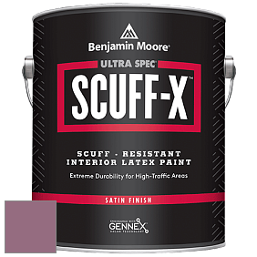 Benjamin Moore 486 Ultra Spec SCUFF-X Interior Satin Finish краска цвет NCS S 4030-R30B 
