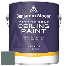 Benjamin Moore 508 Waterborne Ceiling Paint краска для потолков цвет NCS S 6010-B90G 