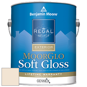 Benjamin Moore W096 Regal Select Exterior Paint-Moor GloSoft Gloss Finish краска цвет 946 Sandy Beaches