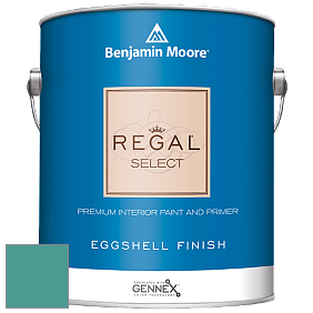 Benjamin Moore 549 Regal Select Waterborne Interior Eggshell Finish краска цвет 671 Soft Spruce