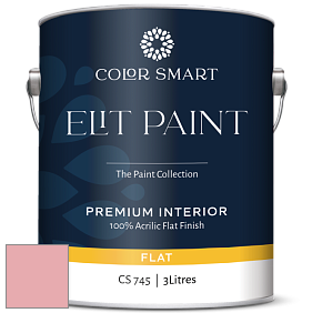 COLOR SMART CS 745 ELIT PAINT глубокоматовая моющаяся краска цвет NCS S 1030-R 