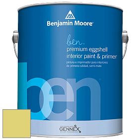 Benjamin Moore Ben W626 Premium Interior Latex Eggshell краска цвет NCS S 1040-G80Y 
