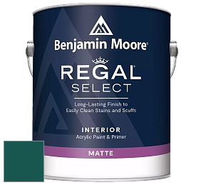 Benjamin Moore 548 IRegal Select Interior Paint - Matte краска цвет NCS S 6035-B60G 