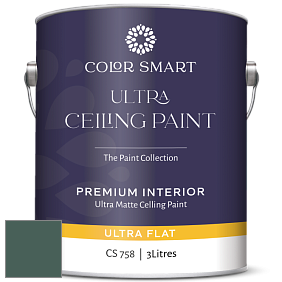 COLOR SMART CS 758 ULTRA CEILING PAINT ультраматовая краска цвет 644 Garden Cucumber