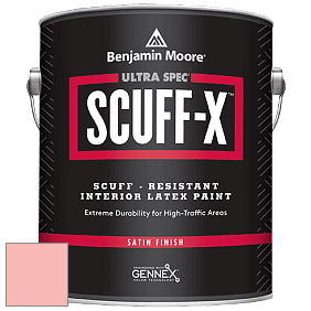 Benjamin Moore 486 Ultra Spec SCUFF-X Interior Satin Finish краска цвет 2012-50 Perky Peach
