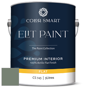 COLOR SMART CS 745 ELIT PAINT глубокоматовая моющаяся краска цвет AF-475 