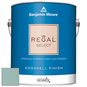 Benjamin Moore 549 Regal Select Waterborne Interior Eggshell Finish краска цвет 710 Kensington Green