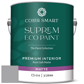 COLOR SMART CS 619 SUPREM ECO PAINT матовая краска цвет NCS S 3502-R50B 