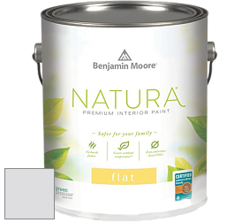 Benjamin Moore 512 Natura Interior Flat Finish матовая краска цвет NCS S 1002-R50B 
