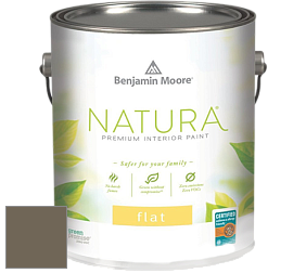Benjamin Moore 512 Natura Interior Flat Finish матовая краска цвет 1540 Cabin Fever
