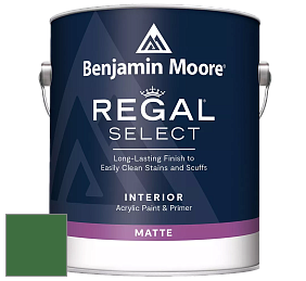 Benjamin Moore 548 IRegal Select Interior Paint - Matte краска цвет 2035-10 Seaweed