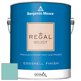 Benjamin Moore 549 Regal Select Waterborne Interior Eggshell Finish краска цвет 669 Oceanic Teal