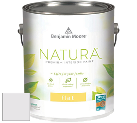 Benjamin Moore 512 Natura Interior Flat Finish матовая краска цвет 882 Feathered Violet