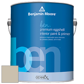 Benjamin Moore Ben W626 Premium Interior Latex Eggshell краска цвет 976 Coastal Fog