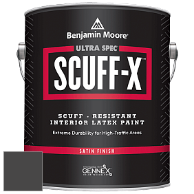 Benjamin Moore 486 Ultra Spec SCUFF-X Interior Satin Finish краска цвет NCS S 8500-N 