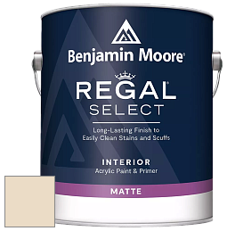 Benjamin Moore 548 IRegal Select Interior Paint - Matte краска цвет 956 Palace White