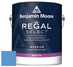 Benjamin Moore 548 IRegal Select Interior Paint - Matte краска цвет NCS S 1555-R80B 