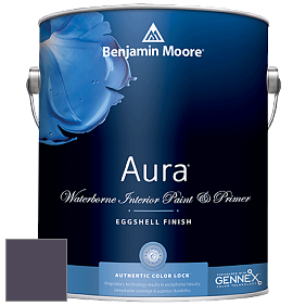 Benjamin Moore Aura 524 Waterborne Interior Eggshell Finish краска цвет 2070-20 Plum Royale